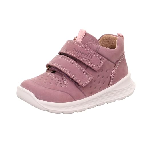 Superfit Unisex Kinder Breeze Lauflernschuhe, Lila Rosa 8510, 24 EU