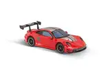 Carrera Hybrid, Porsche 911 GT3 R Red Devil, Maßstab 1:50, Front- und Rücklichter, Bis zu 30 Minuten Rennaction, USB-C-Aufladung in 20 Minuten, Mobile App-Steuerung für maximales Fahrvergnügen