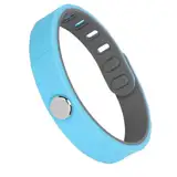 Sport-Energie-Armband, Winterarmband Zur Elektrostatischen Entfernung, Negativ-Ionen-nichtstatisches Silikon, Kleines, Leichtes Silikon-Negativ-Ionen-Armband (BLUE)