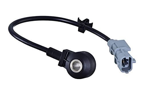 HELLA 6PG 013 114-381 Klopfsensor - 12V - 2-polig - Steckergehäuseform: rechteckig - mit Kabel