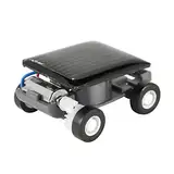 Orolotay Hohe Qualitaet Kleinste Mini Auto Solar Power Spielzeug Auto Racer Educational Gadget Kinder Kinderspielzeug Heisser Solar Power Toy schwarz