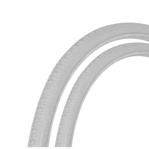 ZMTGLTG 24x1 3/8 Rollstuhlreifen, 24 Zoll / 20 Zoll / 22 Zoll Hinterrad PU-Polyurethan-Vollreifen ohne Aufpumpen, leise und verschleißfest(Gray,24 inches)