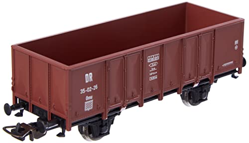 Piko 58742 H0 Offener Gueterwagen Omu der DR, Grau