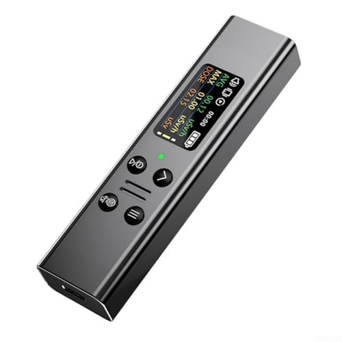 HpLive Strahlendetektoren Geigerzähler Dosimeter für Gamma Beta Röntgenstrahlen mit TFT-Display, Alarmfunktion und Wiederaufladbarer Batterie(Grau)