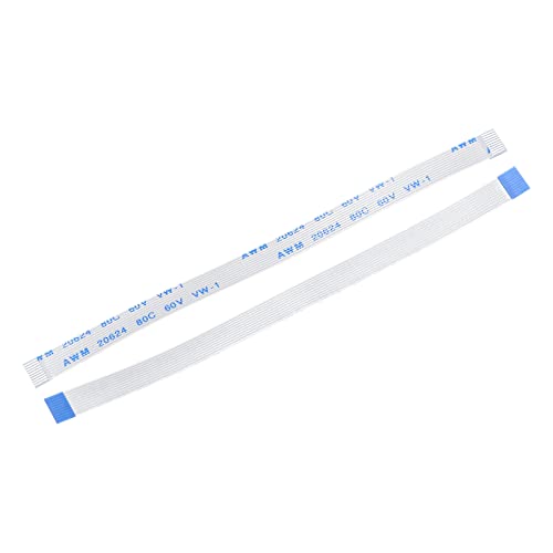 sourcing map 10er Pack FFC FPC Kabel 10 Pin 0.5mm 100mm (A Typ) für LCD 3D Drucker Kamera DVD