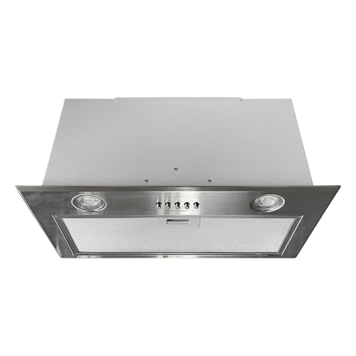 Dunstabzugshaube Kaufmann Fenix 52 IS, Einbauhaube 52 cm, Edelstahl 1000 m³/h