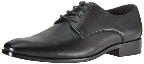 Amazon Essentials Herren Derby-Schuhe, Schwarz, 46 EU