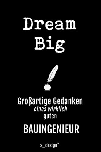 Notizbuch für Bauingenieure / Bauingenieur / Bauingenieurin: Originelle Geschenk-Idee [120 Seiten kariertes blanko Papier]