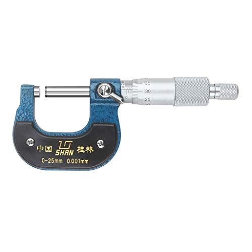 Mikrometer Mikrometer 0-25mm / 0,001 mm Mikrometer Mikrometer 0,001 mm Mikrometer Spiralmikrometer