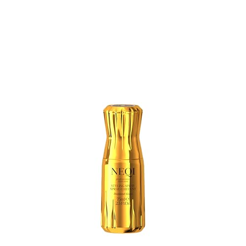 NEQI DIAMOND GLASS Hitzeschutz Spray All 75ml – Glanz-Spray für Alle Haartypen, Feuchtigkeitsschutz, Seidig Glatte Haare, Glass-Hair-Effekt, Hergestellt in Italien