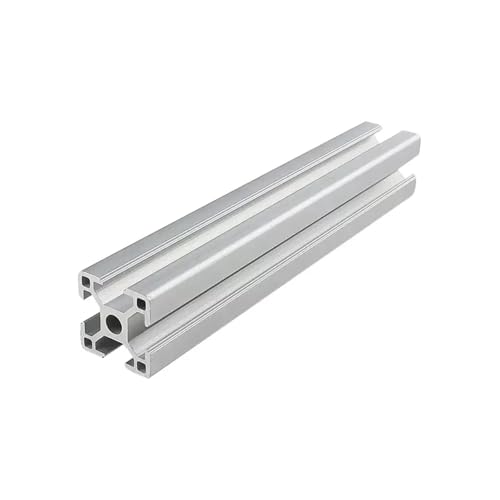 UQMBCEFDQ 3030 Aluminiumprofil 8,2 mm T-Nut 3030 Aluminium-Strangpressprofil eloxiert 100-600 mm(250mm)