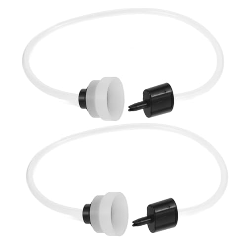 YOSADIER 2Stücke Vakuumversiegelungsschlauch Adapter Flexible Vakuum Schlauch Für Vakuumiergeräte Aufbewahrung Anhaftung Für Vakuumversiegelung Küchen Zubehör