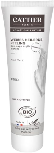 Cattier Weiße Heilerde Peeling für alle Hauttypen (2 x 100 ml)