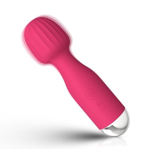PINTLE Mini Vibrator Klitoris Stimulator Massager Leistungsstarke AV Vibratoren für Frauen10 Vibrationsmodus Silikon Wasserdicht Elektrische Handmassagegeräte, Dildo G Punkt Massager Sexspielzeug