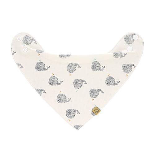 LÄSSIG Baby Lätzchen Bandana Halstuch Baumwolle Druckknopf wendbar/Baby Bandana Little Water, 1 Stück (1er Pack)