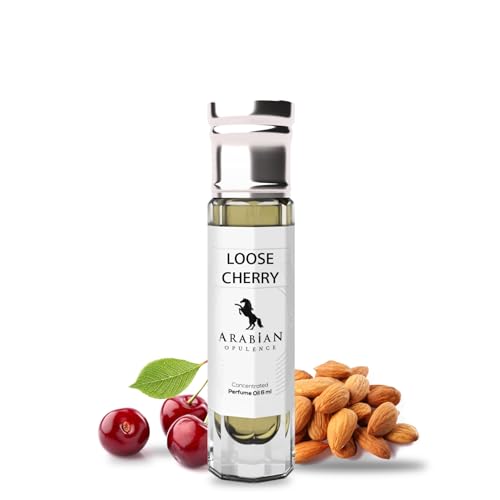 FR313 Loose Cherry Roll-on Parfümöl | Konzentriertes Parfüm Körperöl | Langanhaltendes Parfüm auf Ölbasis für Männer und Frauen | Reisegröße Alkoholfreies Parfümöl (6ml)