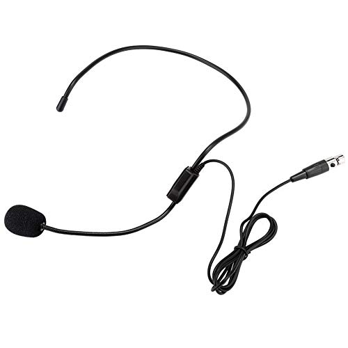 Annadue 3 poliges XLR Headset Mikrofon, Drahtloses Profimikrofon für Sport, Aufführungen, Polizei, Telefonisten, Lautsprecher, Telefone und andere Situationen.