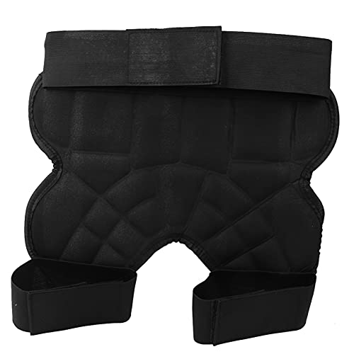 Qukaim Roller Skating Butt Guard Pad Sports Guard Roller Skating Butt Pad, Drop Resistant Hip Protection Cushion Lightweight Design for Skating, Adjustable Fit