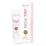 Renata Beauty Augenbrauenfarbe - Premium Augenbrauen-Färbemittel - 15 ml anpassbaresund langanhaltende Augenbrauen-Farbe für 4 Wochen - sicher und sanft - in 4 Farben erhältlich [Hellbraun]