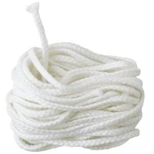 Ilmkerze® Docht für Kerzen bis 11 cm Durchmesser Länge 10 m | 100% Baumwolle | für DIY Kerzen ideal für Bienenwachs, Paraffin, Sojawachs, Rapswachs und viele andere Wachse