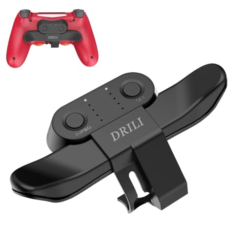 DRILI Paddel für PS4 Controller, Strike Pack Zusätzliche Tasten für PS4 Controller