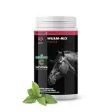 Peticare Wurm-Mix Pulver für Pferde | Natürliche Alternative, sekundierend zur Wurmkur & Wurmbefall | Für Pferde & Ponys | Pflanzliche Inhaltsstoffe mit Wurm-Kraut, Wermut | petHorse Health 4605