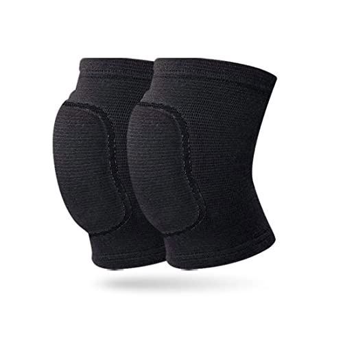 WJIAEER 2er-Pack Knieschützer, elastische Knieschützer, atmungsaktive Knieschützer, Knieschützer für Herren und Damen für Fitnessübungen und tägliche Wärme, Tanz, Yoga