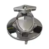 MagiDeal Trommelhalterungshalterung Tom Halter Klemme Ersatz professionelle Instrumententeile Metallstützboden Tom Klemme Beinhalter, Style C