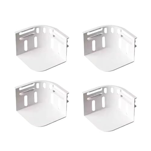 Tiuyii 4 x unsichtbare Bettlaken-Fixierer, multifunktional, fester Clip, Anti-Rutsch-Bettlakenhalter