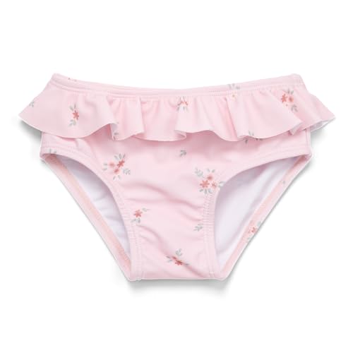 Little Dutch CL24048196 Badehose mit Rüschen - Rosy Meadows rosa (Gr. 62/68)