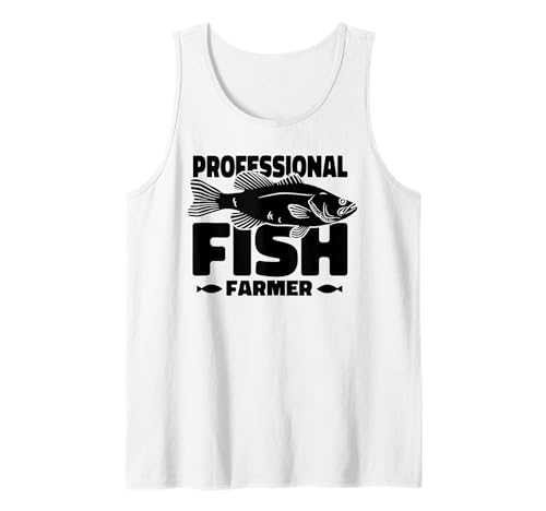 Aquakultur Fischzuchtanlagen - Meeresbiologie Fischzüchter Tank Top