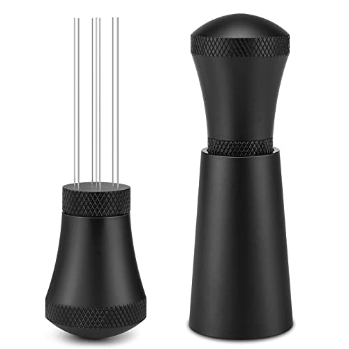 Csuntikulo WDT Tool, Aufgerüstet WDT Tool Espresso Nadel mit 7 Feinen Nadeln, Kaffee Tamper Espresso Nadel, Kaffee Zubehör, Espresso Kaffeerührer, Espresso Kaffeerührer für Barista