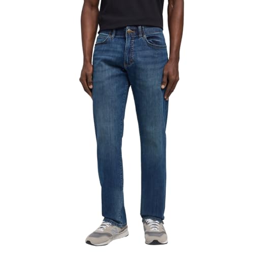 Lee Herren Straight Fit Xm Extreme Motion Jeans, Maddox, 34W / 32L EU