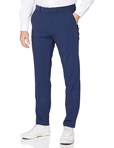 s.Oliver BLACK LABEL Herren 160.11.899.18.180.2053724 Tuxedo-Hose, Blau, 106