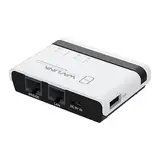 WAVLINK Wireless-Druckserver, WiFi-Druckserver mit LAN/Bridge 10/100 Mbps, USB 2.0, Unterstützung kabelgebundener / kabelgebundener / Standalon-Modus, kompatibel mit Windows/Mac und allen Druckern mit