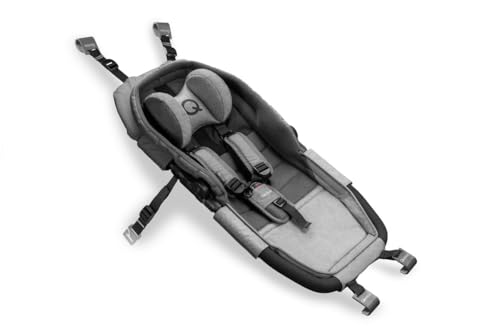 Qeridoo Hängematte Plus für Fahrradanhänger, ergonomisch, weich und sicher für Babys, einfache Installation, perfekte Unterstützung auf jeder Fahrt