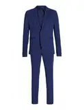JACK&JONES JUNIOR Jungen Jjejaxon Jersey Suit Noos Jnr Anzug, Mittelalterblau, 170 EU