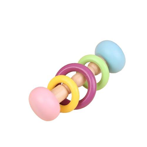 Generisch Baby Handheld Klinging Instrument Spielzeug Holz Musik Instrumente Spielzeug Baby Rassel Früher ziehung Spielzeug Grip Praxis Spielzeug