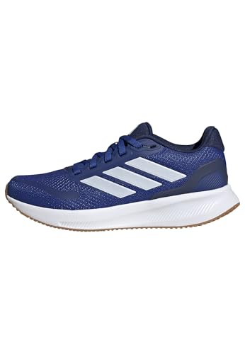 adidas RUNFALCON 5 Shoes JUNIOR Laufschuhe, Royal Blue/Cloud White/Dark Blue, 40 EU