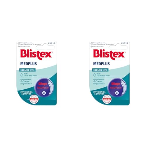 Blistex MedPlus Tiegel | 7 ml (Packung mit 2)