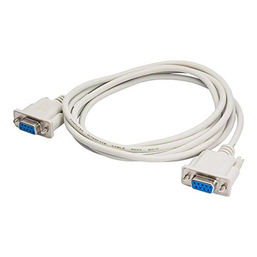 AKYGA AK-CO-04 RS-232 Kabel DB9 D-Sub 9 Polig Adapter Buchse auf Buchse 2 m