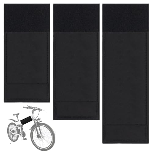Ebike Rahmenschutz, JKOISL Fahrrad Transportschutz mit 3 Verschiedenen Größen, 25 30 35CM Carbon Frame Protector, Rahmenschutz für Mountainbikes, E-Bikes mit dickem Rahmen