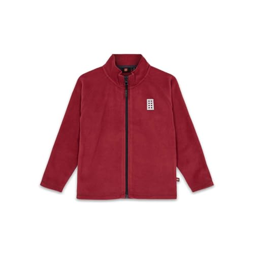Kabooki Jungen LWSINCLAIR 703-CARDIGAN Pullover, Dark Red, 140
