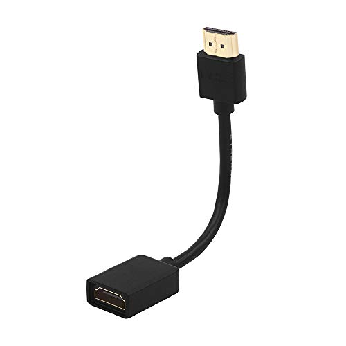 VCELINK HDMI Verlängerung HDMI Verlängerungskabel Extension TV Stick Adapterkabel Hochgeschwindigkeits 12cm 1 Stück …