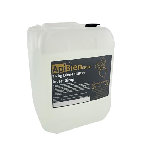 2X APIBIEN INVERT 14kg im Kanister Bienenfutter Bienenfuttersirup Rübenzucker Imker