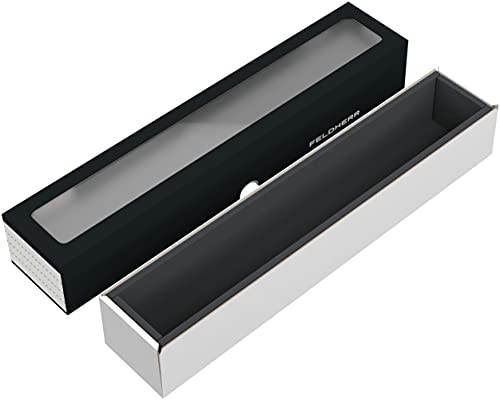 Feldherr Sichtlagerbox MTLB340 325 x 60 x 50 mm für Modelleisenbahnen, Loks und Fahrzeuge, Farbe:Schwarz, Anzahl:1 Stück