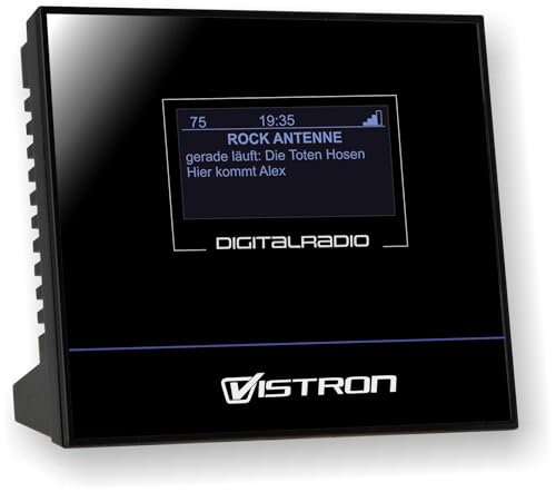 Vistron Youtune 2 DAB+ Radiotuner, digitaler DAB Radioadapter (HiFi Anlage + AV Receiver Erweiterung), FM/UKW Radio, Digitalradio (Youtune2)