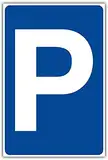 Schild "Parkplatz" - Parkplatzschild aus Alu/Dibond 200x300 mm - 3 mm stark