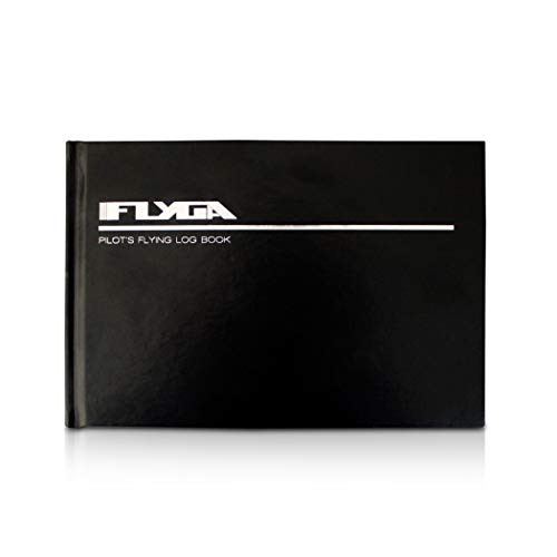 FlyGA Piloten-Logbuch – CAA- und EASA-konform – für PPL(A), LAPL und qualifizierte Luftfahrtpiloten – Hardcover aus Kunstleder (18,5 x 25 cm)