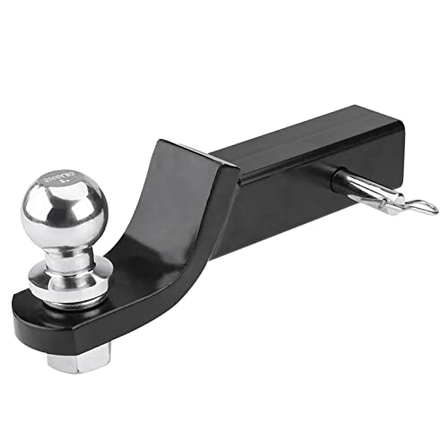 Aramox 2Inch/50mm Trailer Ball Mount Tongue Hitch Receiver for Towing Towbar Caravan Truck Heavy-Duty and Reliable